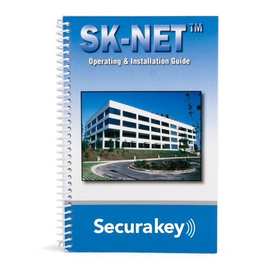 Secura Key 3321876 SK-NET Spiral-Bound Manual