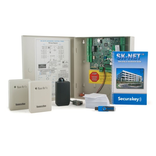 Secura Key Access Kit w/ 2 Switchplate Readers and Cards - SYSKIT2
