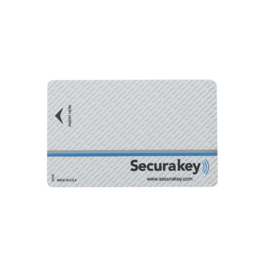 Secura Key SKC-03 Barium Ferrite Card for Insert Readers w/ Facility Code