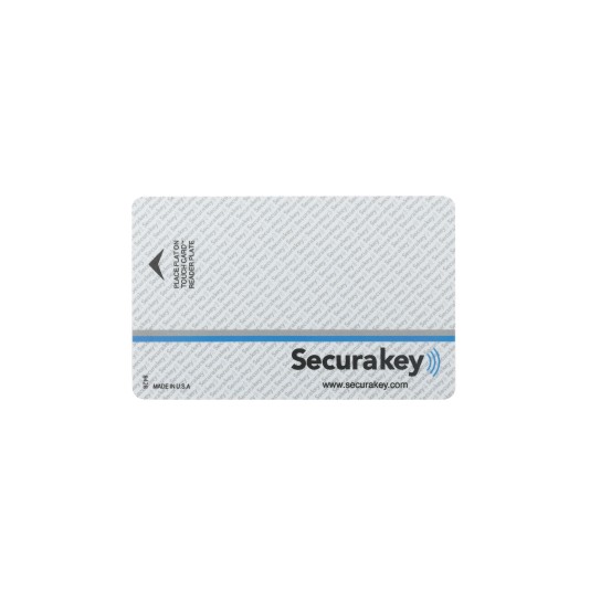 Secura Key SKC-06 Barium Ferrite Card, Sequential Numbering with Facility Code